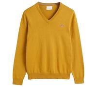 GANT Classic Cotton V-Neck, bananengelb, XXL