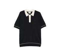 Gant contrast-collar tipped polo shirt - Blue M