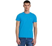 Gant Contrast Logo | Mens Crew Neck T-Shirt - Blue / 2XL