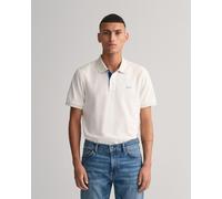 Polo Gant Regular Contrast Blanc L
