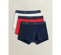 Gant Core Trunk Boxers Blue Red White (3 units) - XXL