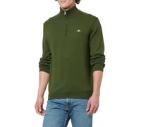 GANT CTN/WO Half Zip, Country Green, 3XL