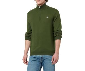 GANT CTN/WO Half Zip, Country Green, 3XL