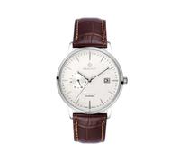 Gant East Hill Men's White Dial Brown Leather Strap Watch