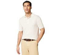 GANT Extrafine Merino Wool SS Polo Shirt, Seed Melange, M