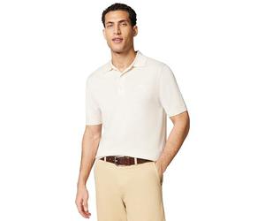 GANT Extrafine Merino Wool SS Polo Shirt, Seed Melange, M