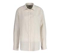 Gant female Pure Linen Striped Collared Shirt - 14 - Beige, Pink,Beige
