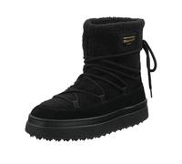 GANT FOOTWEAR Women's snowhill Ankle Boot, Black, 7.5 UK