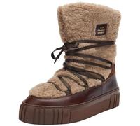 GANT FOOTWEAR Women's Snowmont Mid Calf Boot, Taupe Dark Brown, 3.5 UK