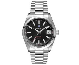 GANT G161012 Eastham Men's Watch, 41mm Stainless Steel Case Silver Tone, Black Dial, Silver Stainless Steel Strap, Japanese Quartz Movement, Mineral Glass, Date, 10 ATM
