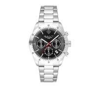 GANT G202002 Greenfield Chronograph Men's Watch Stainless Steel Silver 41mm Quartz 10ATM