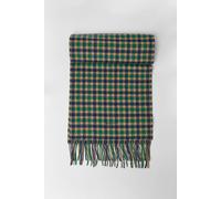 Gant Gingham Merinowool Woven Scarf Tartan Green Gant Green One Size