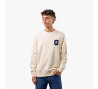 Gant Graphic Crewneck Sweatshirt Beige S