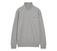Gant Half-zip Cotton-blend Sweatshirt - Grey - Xxl