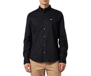 GANT Herren Slim Poplin Shirt Hemd SCHMALE Passform