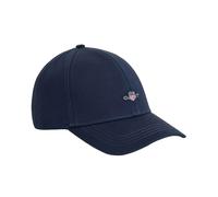 GANT High Shield Cotton Twill Cap Baseball, Navy, One Size