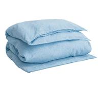 Gant Home - Cotton Linen Duvet Cover Silver Lake Blue, 220x220 cm - Silver Lake Blue