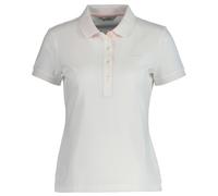 GANT Ladies Polo Shirt - Contrast Collar Pique Polo,short Sleeve,Button Row,Logo