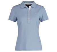 GANT Ladies Polo Shirt - Contrast Collar Pique Polo,short Sleeve,Button Row,Logo