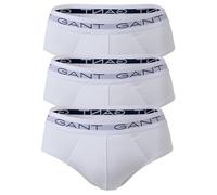 GANT Men's Brief 3-Pack Underwear, White, L (Pack of 3)