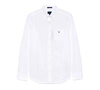 Gant logo-embroidered shirt - White S-L