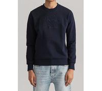 Gant Logo Embroidered Sweatshirt Navy