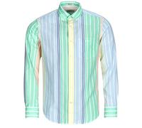 Gant Long sleeved Shirt REG VOILE MULTI STRIPE SHIRT in Multicolour EU M