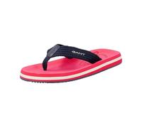 GANT Men Brodale Sport Sandal, Navy Red, 10 UK