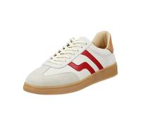 GANT Men Cuzmo Sneaker, Off White red, 9 UK