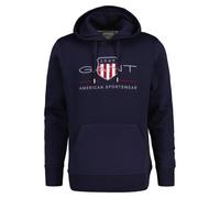 Gant Men Hoodie - Regular Archive Shield Hoodie, Hooded Sweatshirt, Logo ...