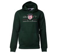 Gant Archive Shield Regular Fit Hoodie Green 2XL Men