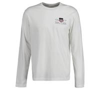 Gant Reg Medium Archive Shield Long Sleeve T-shirt White 3XL Men