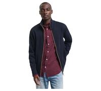GANT Men`s Sacker Rib Full Zip Cardigan - 2028042-Evening Blue-M