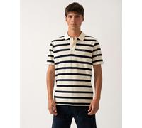 GANT Men Striped Polo Shirt - 130 Cream