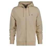 Gant Men Sweat Jacket - Regular Shield Full Zip Hoodie, Hood, Cotton Blend...