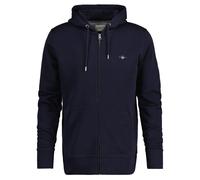 Gant Men Sweat Jacket - Regular Shield Full Zip Hoodie, Hood, Cotton Blend...