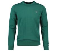 Gant Men Sweater - Classic Cotton C-Neck, Knit Pullover, Round Neck, Cotton