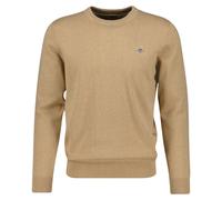 Gant Men Sweater - Classic Cotton C-Neck, Knit Pullover, Round Neck, Cotton