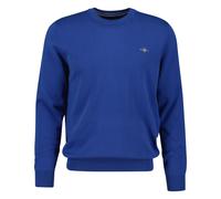Gant Men Sweater - Classic Cotton C-Neck, Knit Pullover, Round Neck, Cotton