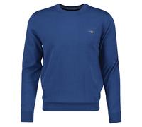 Gant Men Sweater - Classic Cotton C-Neck, Knit Pullover, Round Neck, Cotton