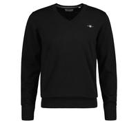 Gant Men Sweater - Classic Cotton V-Neck, Knit Sweater, V-Neck, B...