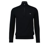 Gant Men Sweater with Zip Collar - Classic Cotton Half Zip, Knit Sweater...
