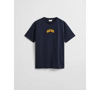 GANT Mens 1949 Graphic Short Sleeve T-Shirt - 433 Evening Blue