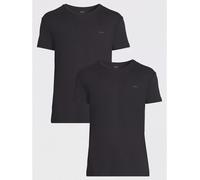 GANT Men's 2 Pack Crew Lounge T-Shirt, Black, XXL