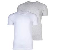 GANT Men's , 2er Pack - Crew Neck, short Sleeve, Cotton Grey