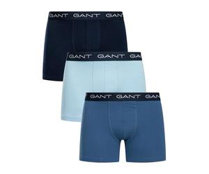 GANT Men's 3-Pack Boxers, Vintage Blue, 3XL