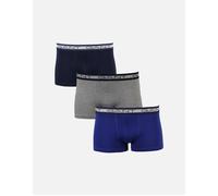 GANT Men's 3-Pack Core Boxer Trunks, Light Grey Melange - Size: 37/36/32