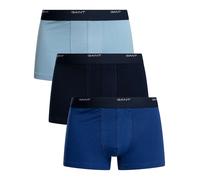 GANT Men's 3 Pack Core Trunks, College Blue, L