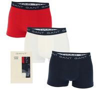 Gant Mens 3 Pack of Trunks in Multi colour - Multicolour Cotton - Size Large