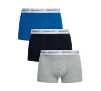GANT Men's 3 Pack Trunks, Multicoloured